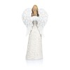 Biały anioł Decorato 23 cm - wybór motywu - ujęcie 7