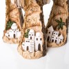 Szopka Decorato 25 cm - stajenka z palmami - ujęcie 4