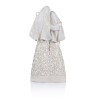 Figura Świętej Rodziny Decorato 24 cm - białe ornamenty - ujęcie 2