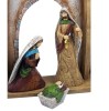 Szopka Decorato 27 cm - kolorowy komplet z gwiazdą - ujęcie 3