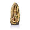 Szopka z aniołem Decorato 26 cm - obramowanie pnia - ujęcie 4