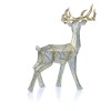 Renifery Decorato - komplet 2 złocistosrebrnych figurek - ujęcie 5