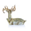 Renifery Decorato - komplet 2 złocistosrebrnych figurek - ujęcie 6