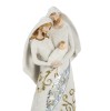 Święta Rodzina Decorato 24 cm - jasne roślinne ornamenty - ujęcie 3