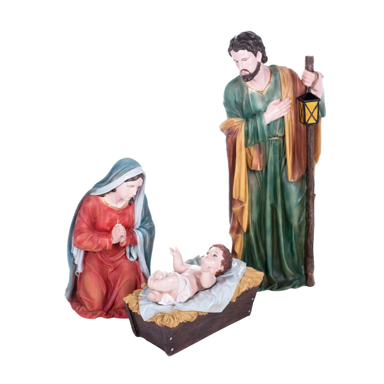 Święta Rodzina do szopki - Józef 98 cm, 3 elementy - widok główny