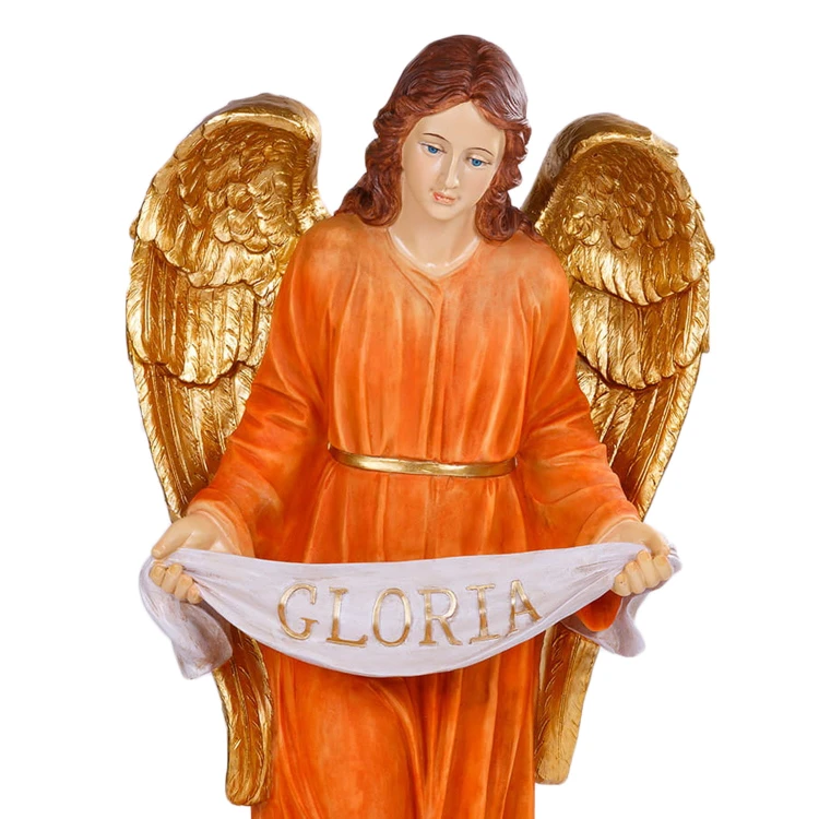 Duża szopka bożonarodzeniowa 120 cm - barwny zestaw - zdjęcie 6