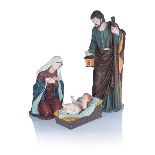 Święta Rodzina do szopki 114 cm - widok główny