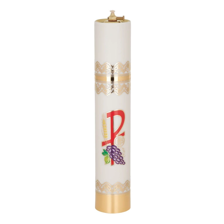 Świeca olejowa ecru z PAX 40 × 7,5 cm - widok produktu