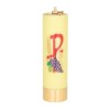 Świeca olejowa żółta z PAX 26 × 7,5 cm - widok produktu