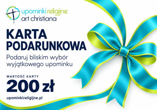 Karta podarunkowa 200 zł - Upominki Religijne