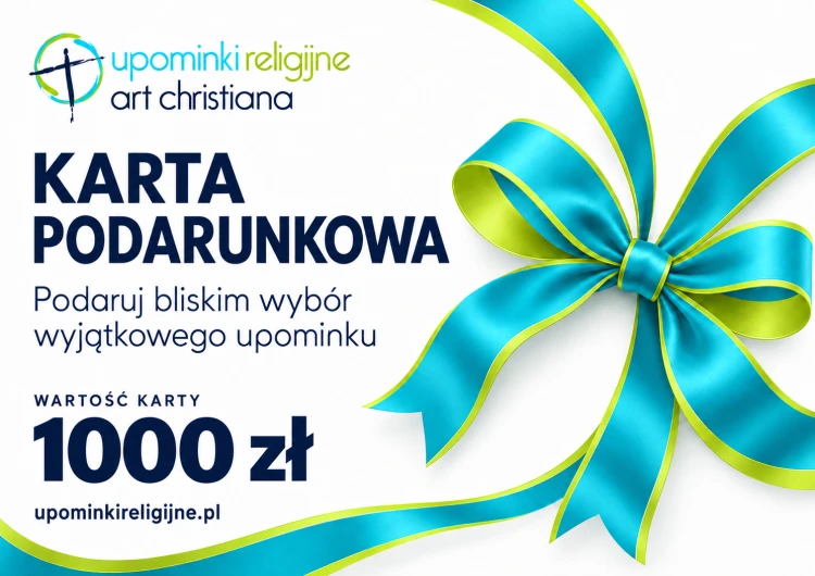 Karta podarunkowa 1000 zł - Upominki Religijne