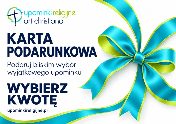 Karta podarunkowa z wyborem kwoty - Upominki Religijne