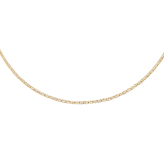 Łańcuszek srebrny 925 Gucci, pozłacany