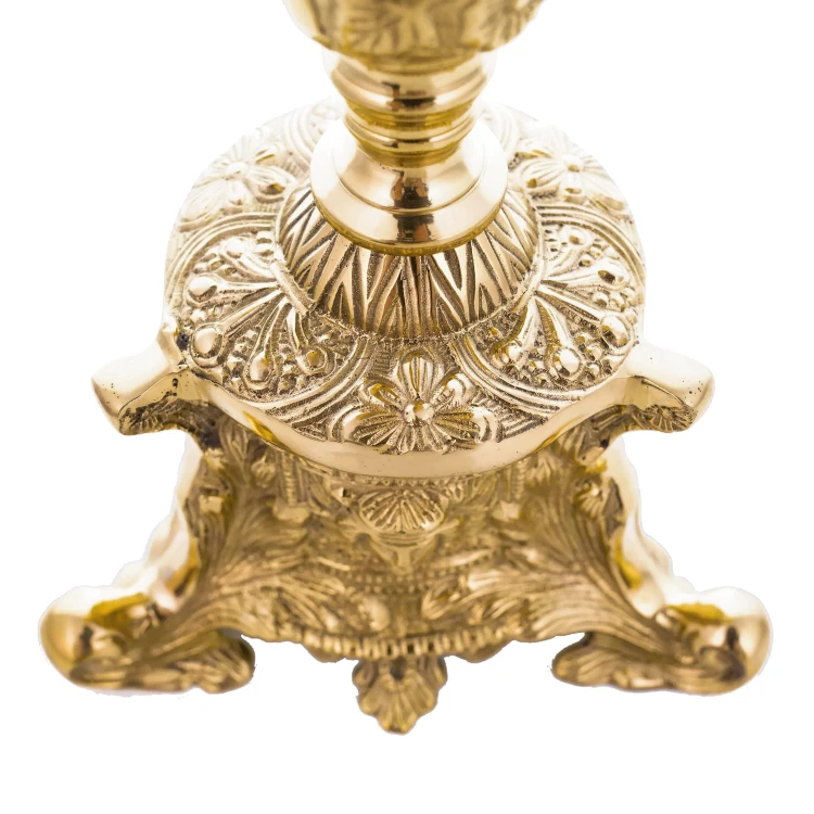 Lichtarz mosiężny, 59 cm