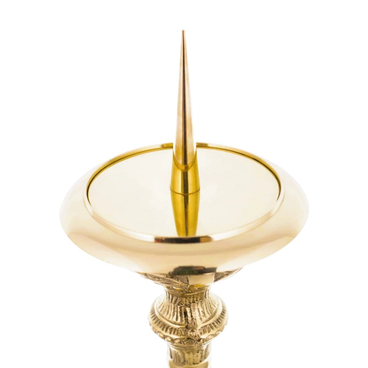 Lichtarz mosiężny, 59 cm