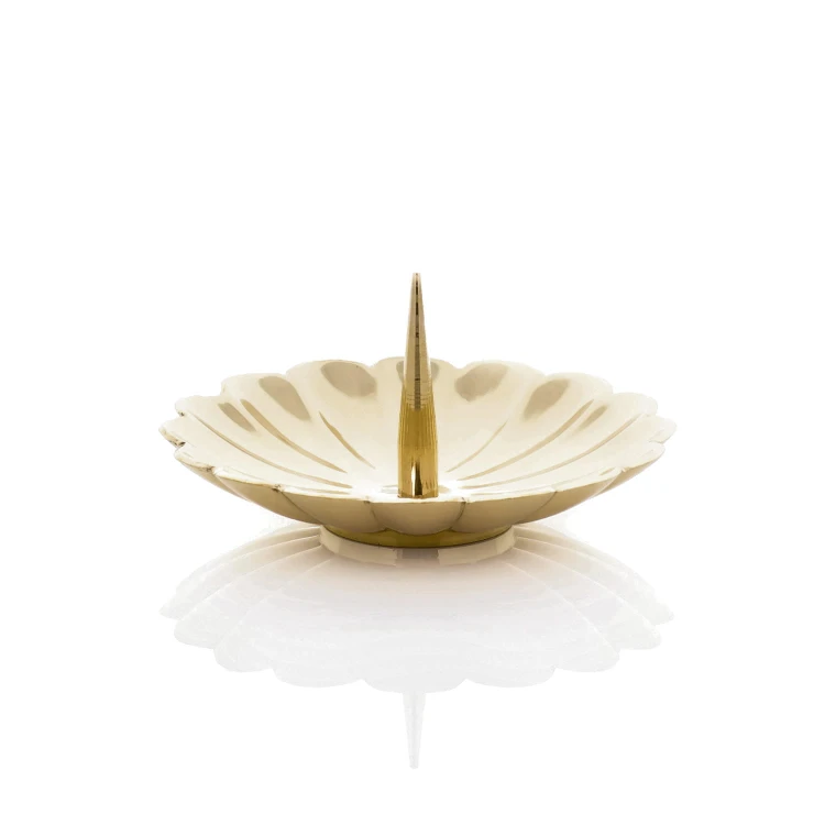 Lichtarz mosiężny, 2 cm