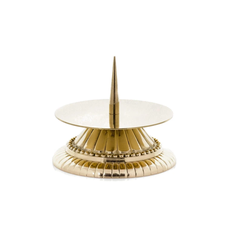 Lichtarz mosiężny, 4 cm