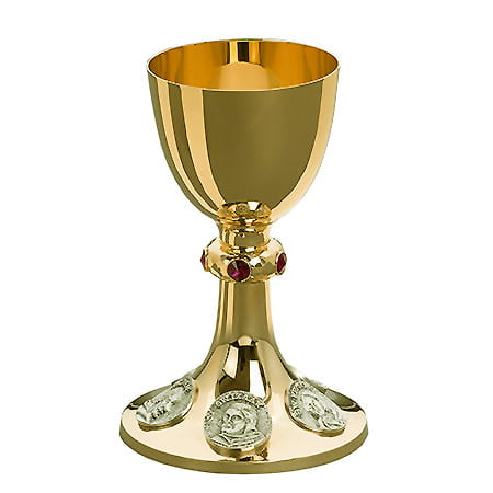 Kielich mszalny - 5 Pierwszych Męczenników Polskich