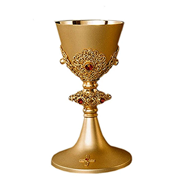 Kielich do liturgii, czerwone klejnoty