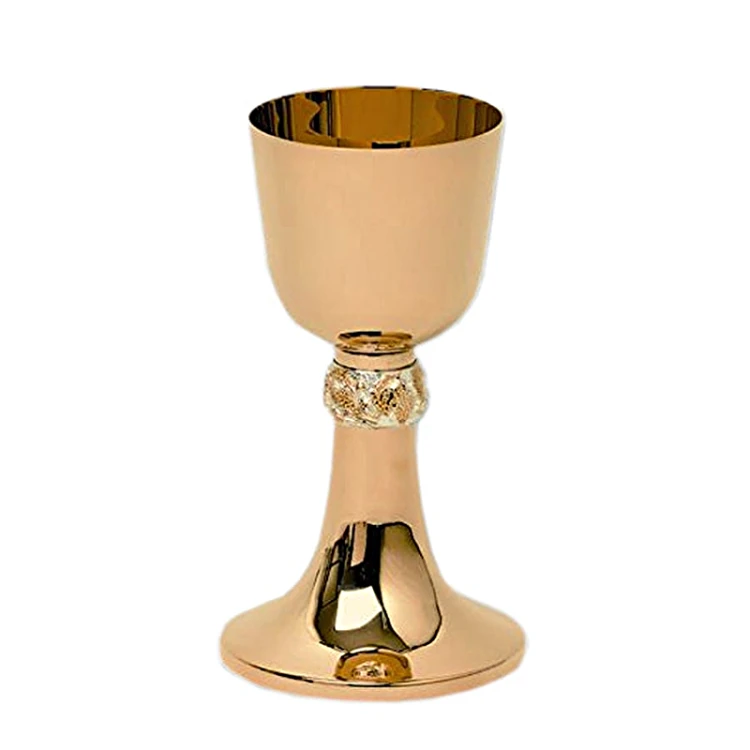Kielich liturgiczny, nodus winogrona, kłosy