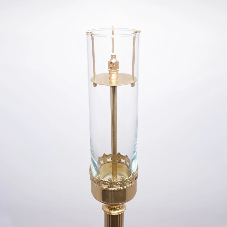 Lampa olejowa, stojąca