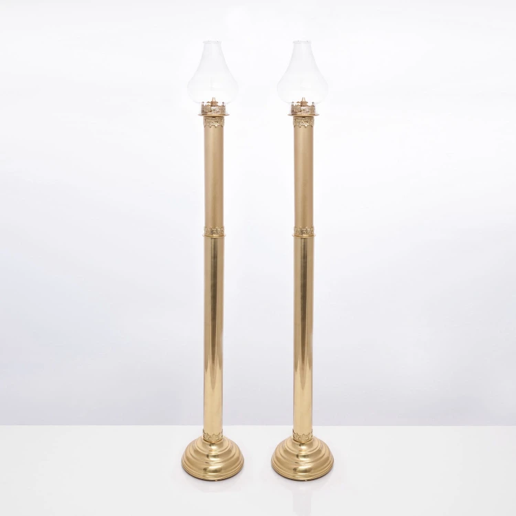 Lampa olejowa, stojąca