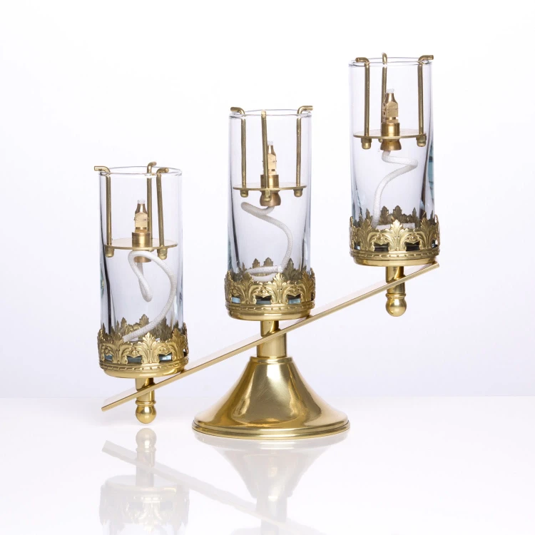 Lampa olejowa, stojąca