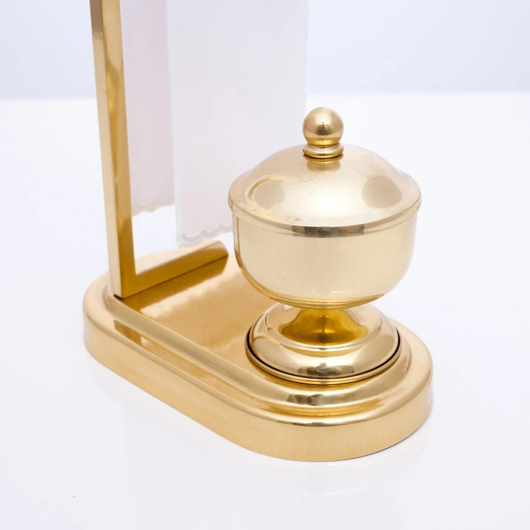 Lavabo z serwetnikiem mosiężne