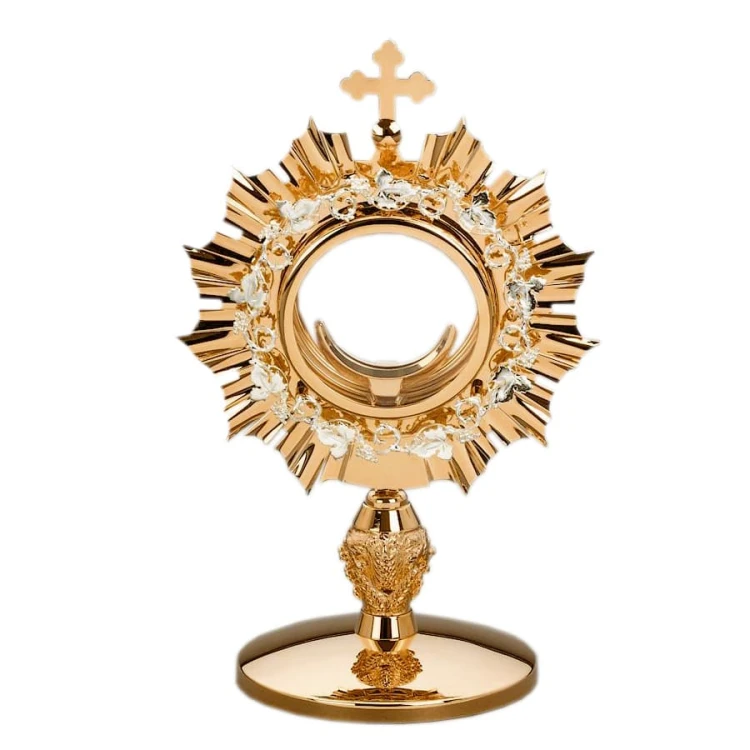 Monstrancja zdobiona, mała