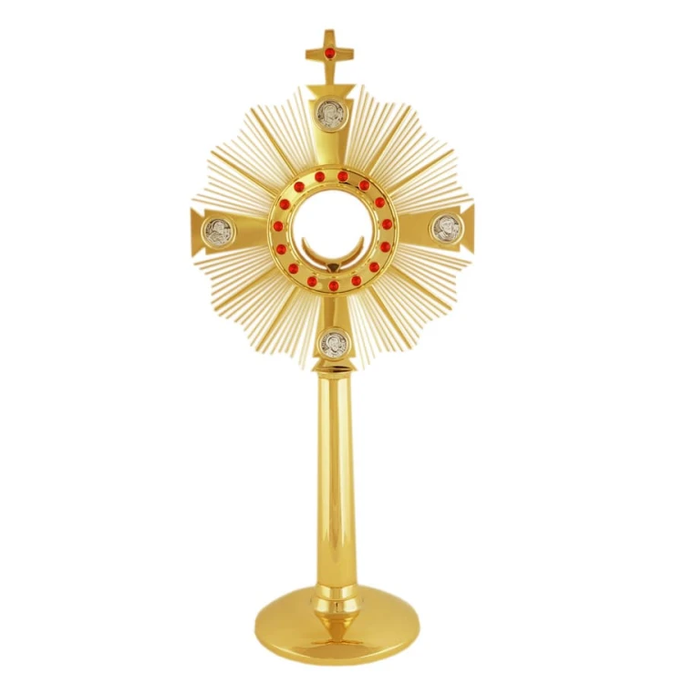 Monstrancja z Ewangelistami