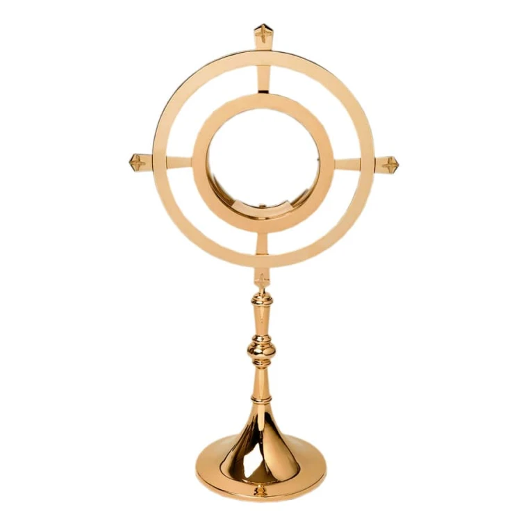 Monstrancja nowoczesna, prosta