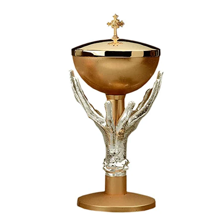 Puszka mszalna, złocona