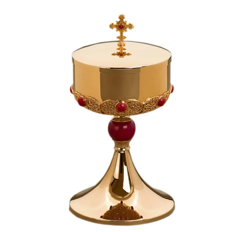 Puszka czerwone kamienie