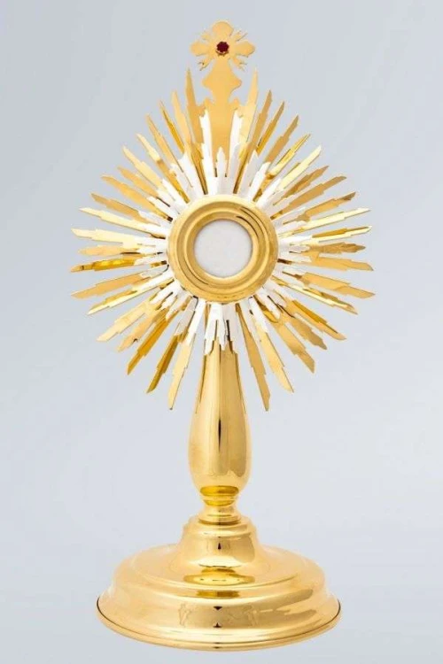 Relikwiarz mosiężny