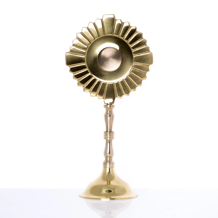 Relikwiarz mosiężny