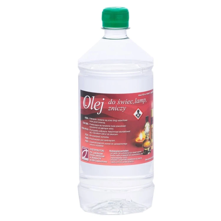 Olej do świec, lamp, zniczy 1 litr