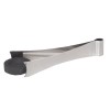 Steel charcoal tongs