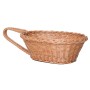 Wicker Basket with Handle for Collecting Donations