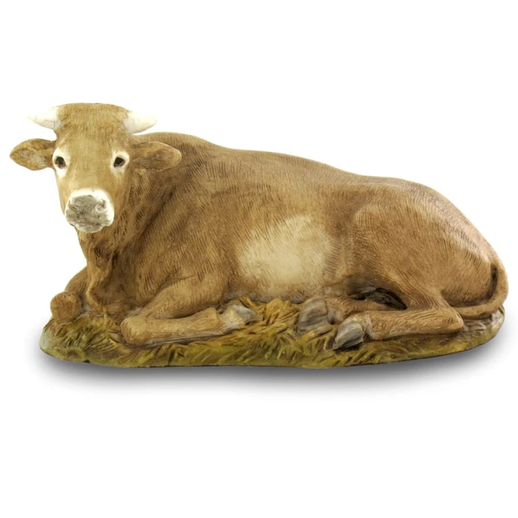 Figurka wół do szopki, 10 cm