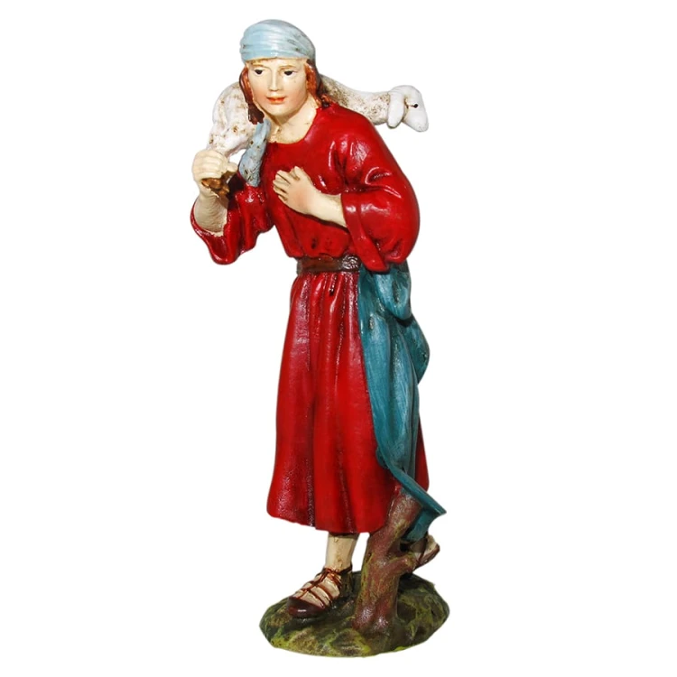 Figurka pastuszka do szopki, 12 cm