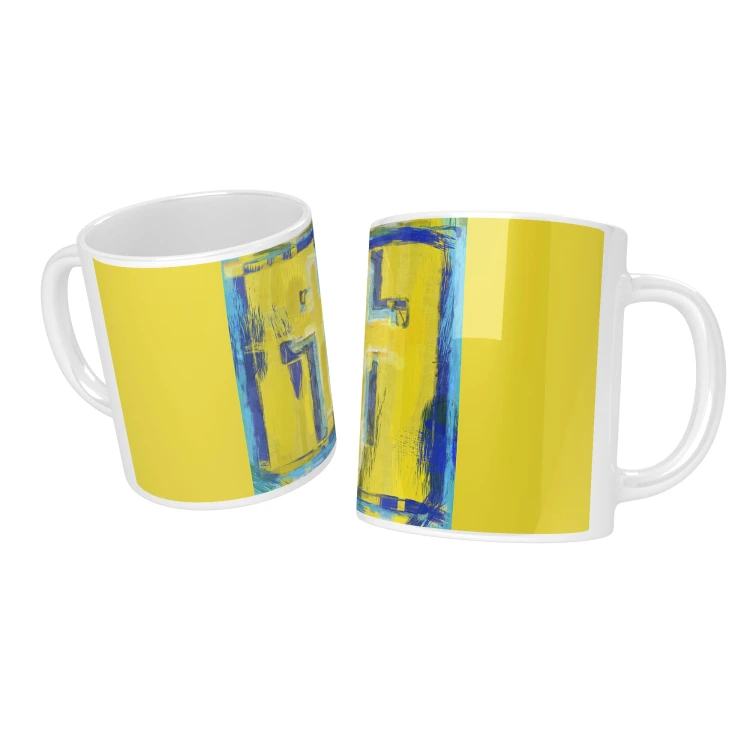 Kubek religijny z Krzyżem