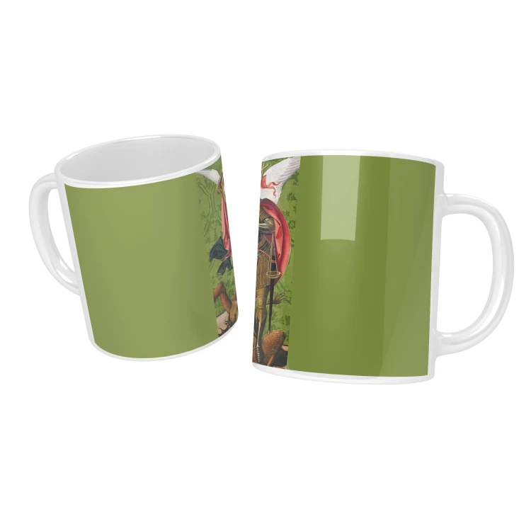 Archangel Michael religious mug