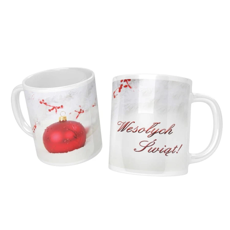 Christmas ball mug