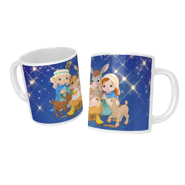 Nativity Scene Christmas mug