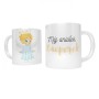 Kubek ceramiczny z aniołkiem, personalizowany