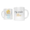 Kubek ceramiczny z aniołkiem, personalizowany