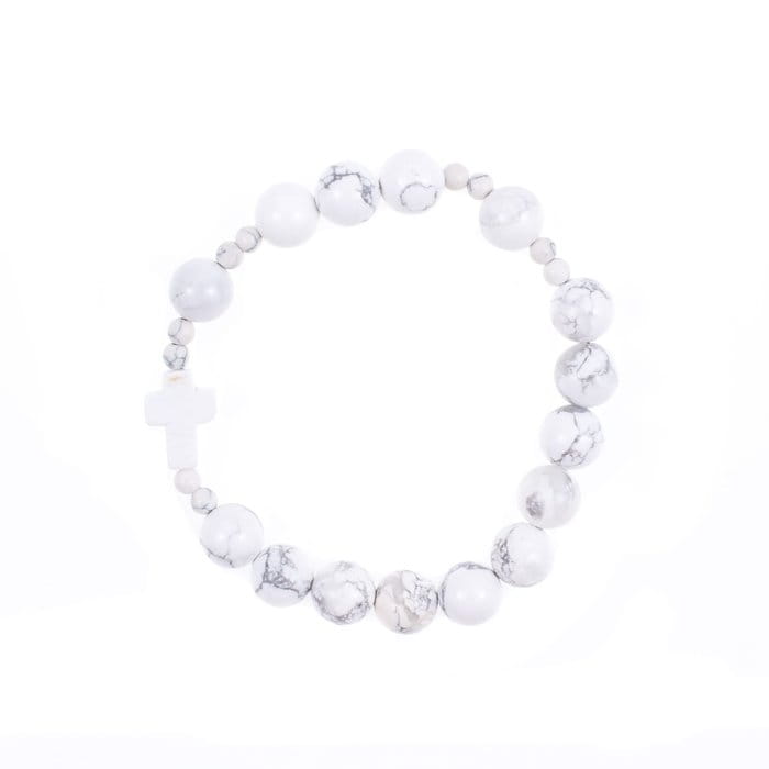 Bransoletka z kamienia howlit