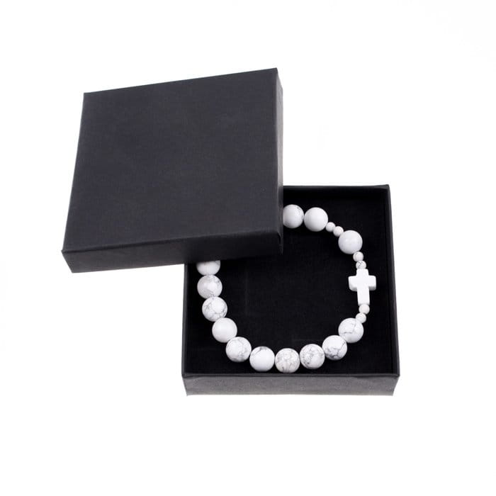 Bransoletka z kamienia howlit