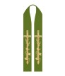 Stuła haftowana symbol Krzyża i grona