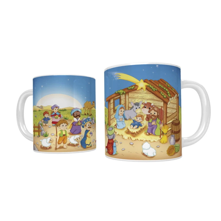 Kubek bożonarodzeniowy Przybieżeli do Betlejem